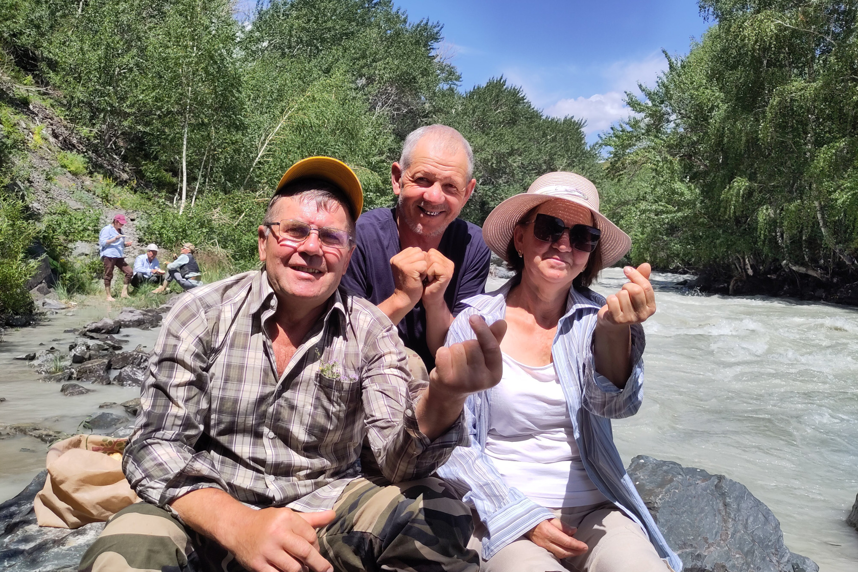 Wanderung am Fluss Tentek