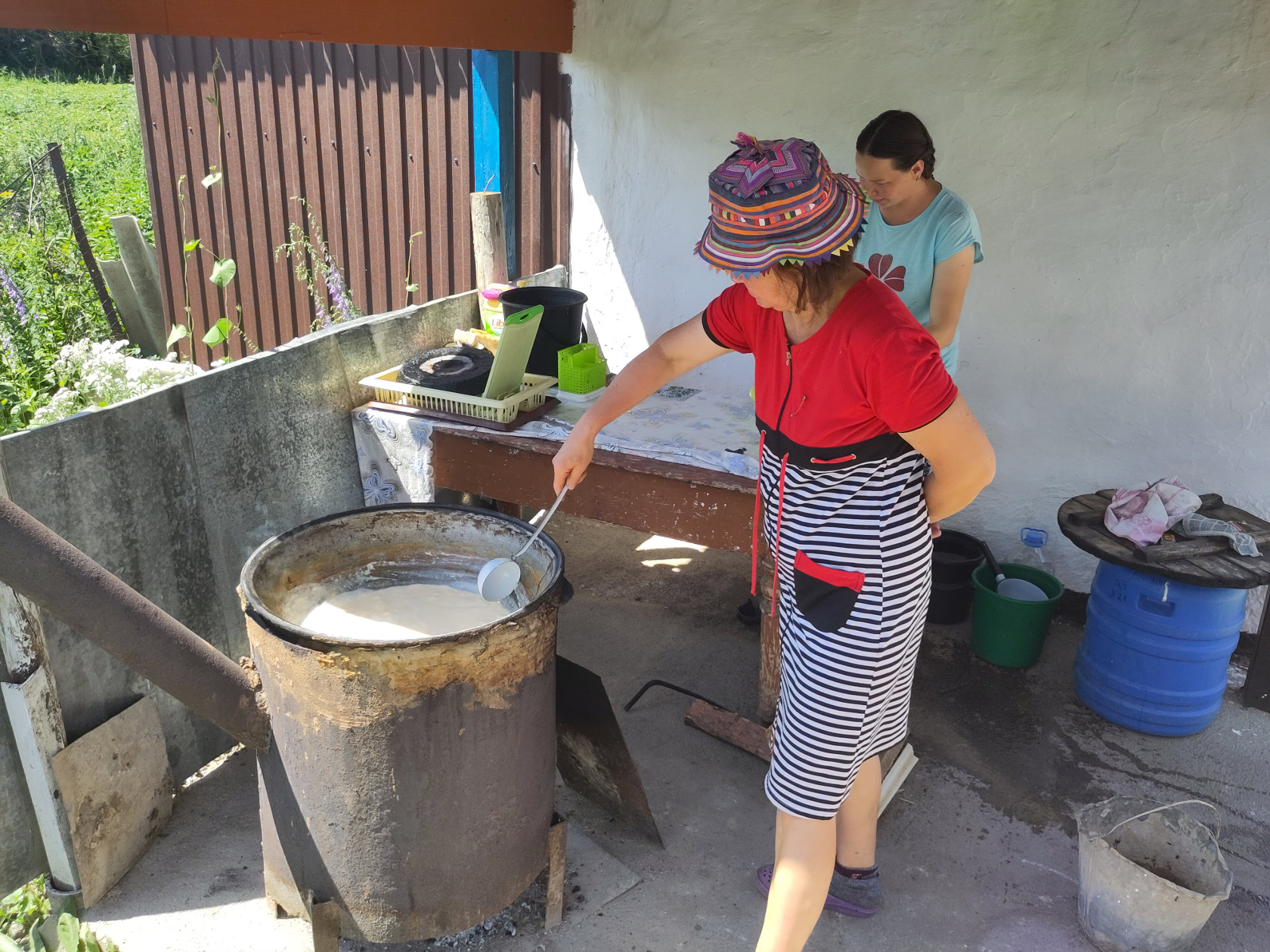 Ilmira-apei kocht Iris