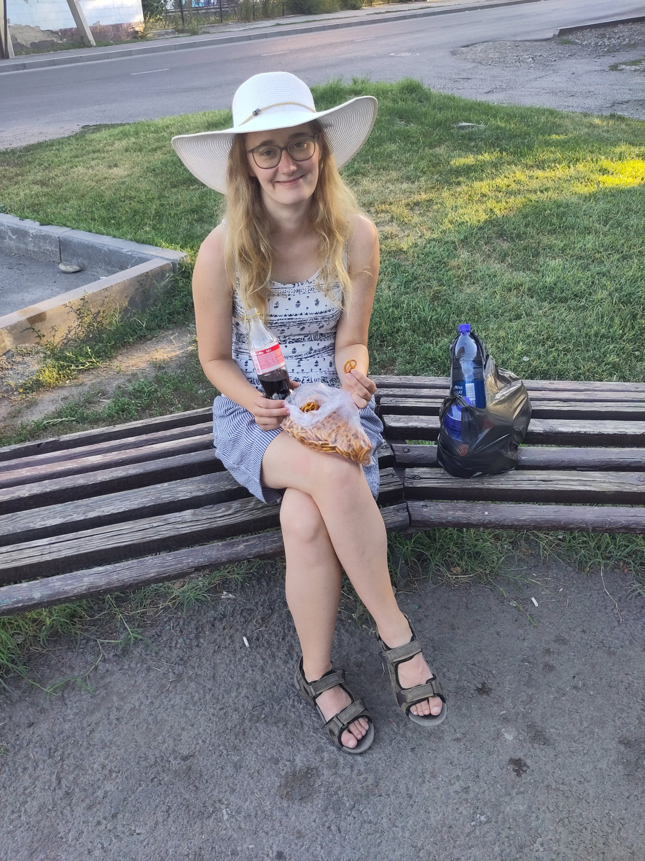 Cola und Slalzbrezeln