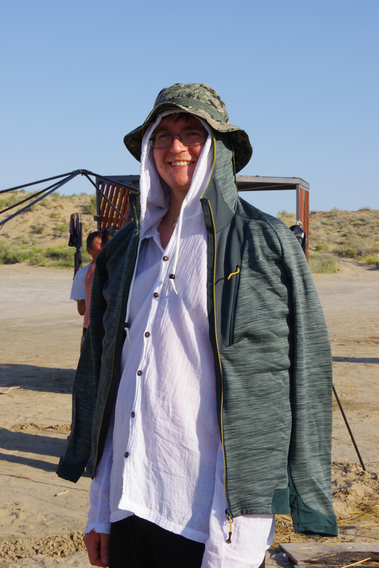 Reinhard hat Sonnenbrand