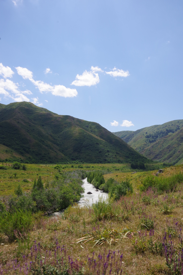 Wanderung am Fluss Tentek