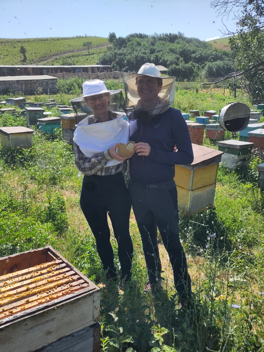 Ein Herz für das verliebte Paar