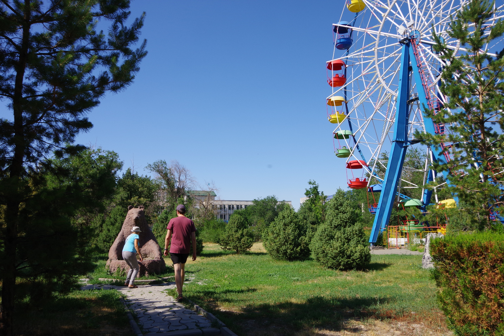 Im Park von Taldykorgan